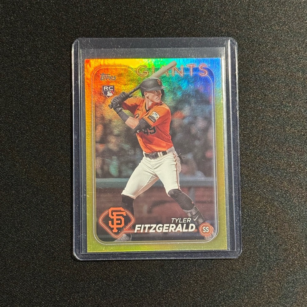 2024 Topps - Tyler Fitzgerald Gold Foil RC